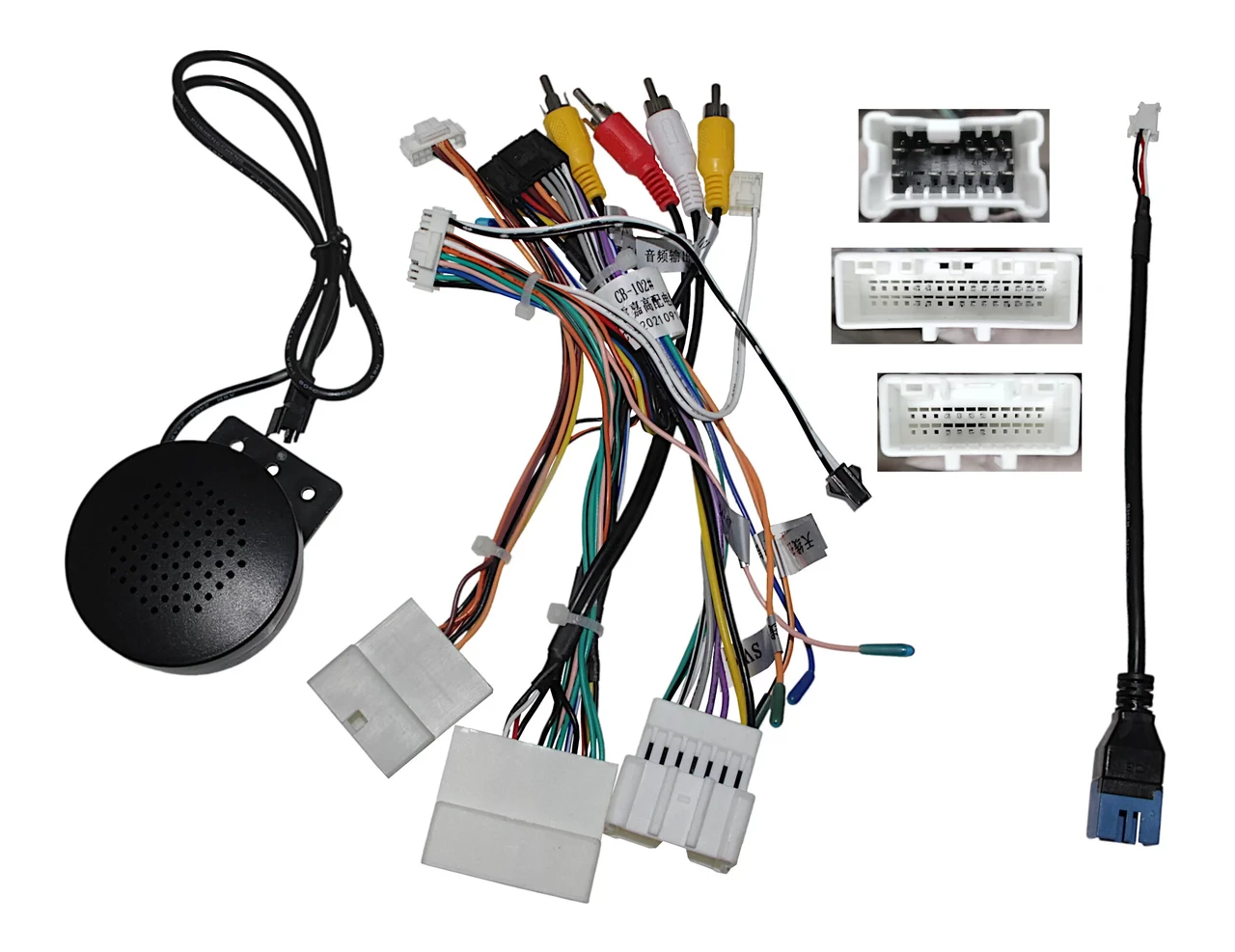 Комплект дротів для магнітол 9", 10.1" CB-102 для Renault Kadjar (CMF) 2015-2022