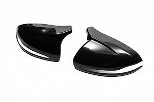 Mercedes B-сlass W247 Накладки на дзеркала BMW-Style (2 шт.) TMR Накладки на дзеркала Мерседес-Бенц Б-Клас W247