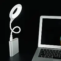 Светодиодная гибкая лампа от USB, 24 LED, 2W / Портативна usb лампа с голосовым управлением