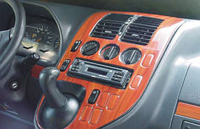 Mersedes Vito W638 1996-1999 накладки на панель VIP під чорний колір AUC Накладки на панель Мерседес Бенц Вито