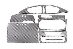 Накладки на панель Renault Laguna 2001-2007 рр.