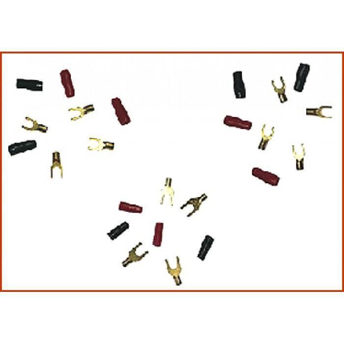 Клема Sound Bridge 109.35 ріжок. 4мм 10-12AWG  4шт