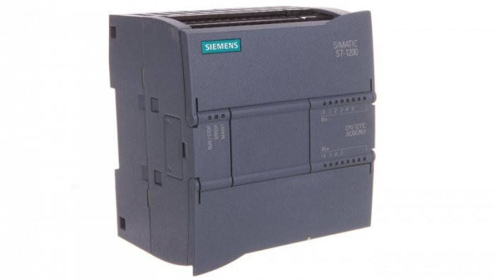Siemens sterownik simatic s7-1200 cpu 1211c dc/dc/relay 6di 4do 2ai ...