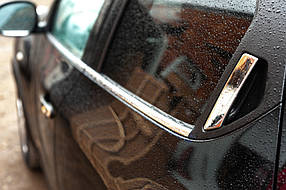 Nissan Juke 2010" накладки на ручки Омса без чипа AUC Накладки на ручки Ніссан Жук