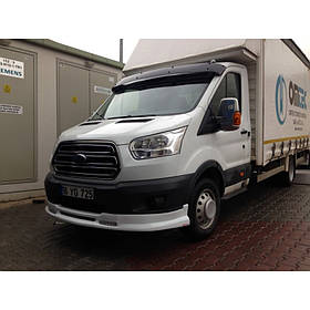 Ford Transit 2014 Козирок на лобове скло на кронштейнах AUC Дефлектор лобового скла Форд Транзит