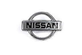 Nissan Almera Емблема 105 мм на 75 мм AUC значок Нісан Альмера