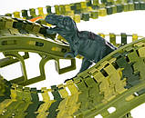 Трек-гірка з машинками траса перегінна іпподром Динозавр Kruzzel 22618 Польща, фото 3