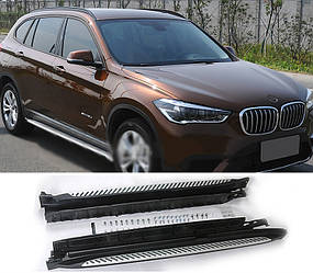 Бічні пороги BMW X1 F-48 2015" рр.