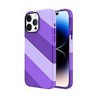 Защитный чехол для iPhone 15 Pro с магнитом VOKAMO Purple (NVK010810)