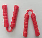 Ігрова фігурка 0810B15 Герої Черепашки ніндзь TMNT 1 герой Мікеланджело 15 см, вбудований проєктор, фото 9