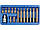 Набір насадки біти TORX 1/2" T20-T55 30мм/75мм 15 штук VOREL-66580, фото 2
