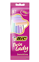 Набір бритв без змінних картриджів BIC Twin Lady 5 шт