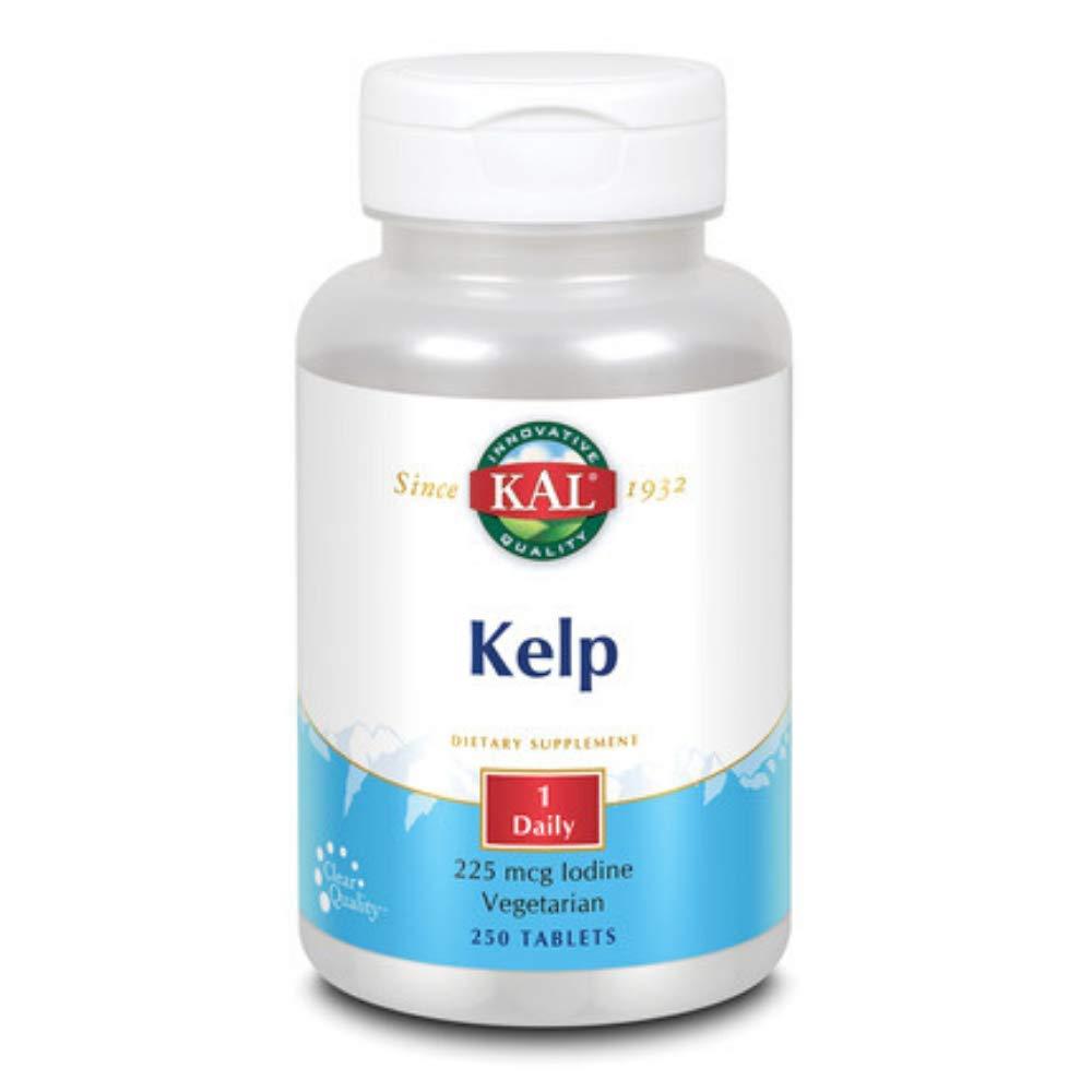 Бурі водорості KAL Kelp, 250 Tablets, фото 1