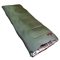 Спальний мішок ковдра літній Totem Woodcock R +14/+10/+2 °C права, олива