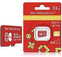 MicroSD Карта памяти Microdrive Game Pro 32Gb V30 A2 Class10 Ultra HD 4K