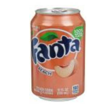 Газований напій Fanta Peach 0.355 л