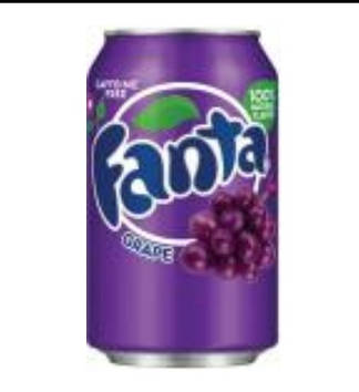 Газований напій Fanta Grape 0.355 л