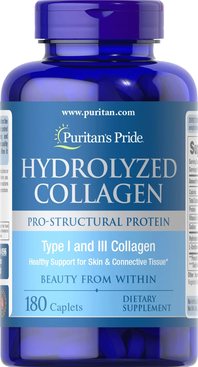 Купить Hydrolyzed Collagen Type 1 and 3 Collagen 180caplets, цена 421 ₴ — Prom.ua (ID1901225686)