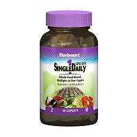 Витаминно-минеральный комплекс Bluebonnet Nutrition Single Daily 30 Caplets PP, код: 7679198