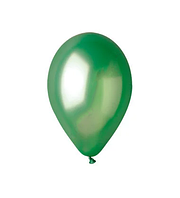Латексна кулька Gemar зелена (37) металік 10" (26 см) 1 шт