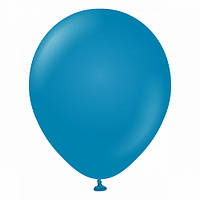 Латексна кулька Kalisan глибокий синій пастель 12"(30см) 100шт