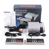 Игровая приставка GAME NES 620 / 7724 два джойстика 620 встроенных игр 8bit Av-Выход TTS