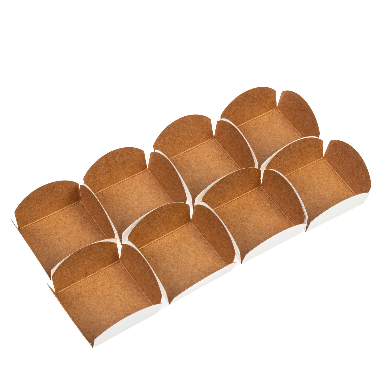 Вставки для коробки 200х100х50 (100 шт), крафт, фото 1