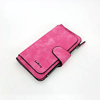 Женский кошелек клатч портмоне Baellerry Forever N2345, Компактный кошелек девочке. Цвет: малиновый TOS
