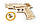 Механічні 3D пазли UGEARS - «Пістолет Вольф-01», фото 3