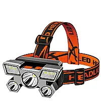 Налобний світлодіодний ліхтарик - 5 діодів