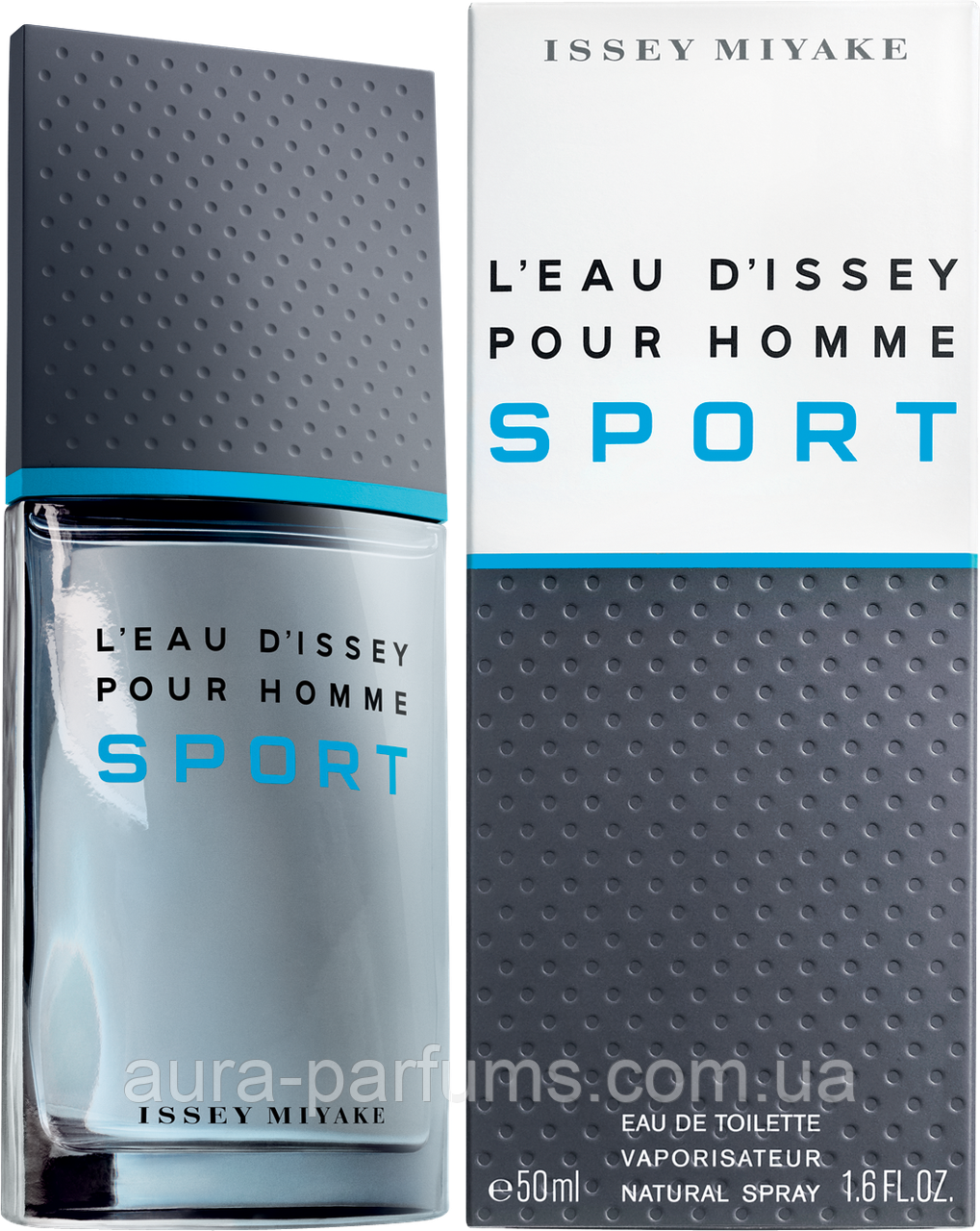 Чоловічі парфуми Issey Miyake L`eau D`Issey Pour Homme Sport Туалетна вода 50 ml/мл