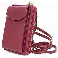 Жіночий гаманець Baellerry N8591 Red сумка-клатч для телефону грошей банківських карт TOS