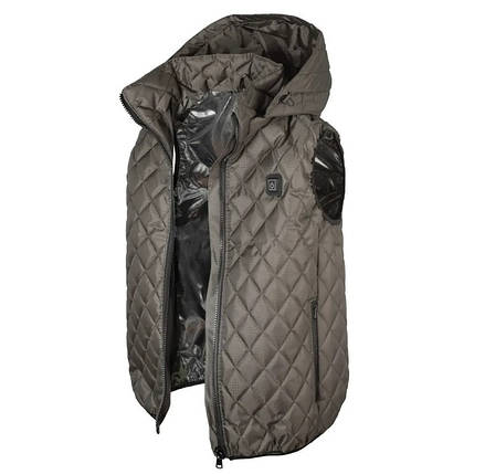 Жилет із підігрівом від USB Shine L, хакі, фото 1