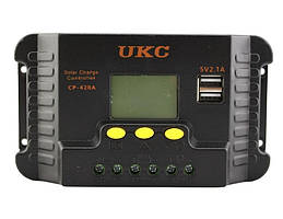 Контролер заряду від сонячної батареї UKC CP-420A 8459