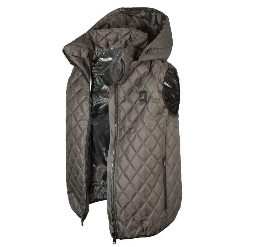 Жилет із підігрівом від USB Shine 4XL, хакі, фото 1