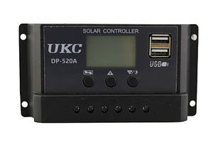 Контролер заряду від сонячної батареї UKC DP-520A 8462