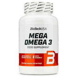 Вітаміни омега 3 Biotech USA Mega Omega 3 (90 капсул.)