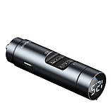Адаптер автомобільний BASEUS CCNLZ-0G 2USB, 3.1A, чорний, фото 4