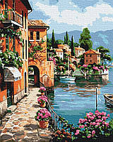 Картини за номерами 40×50 см Італійська вуличка Brushme
