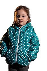 Дитяча куртка жилет для дівчинки розміри 98-122