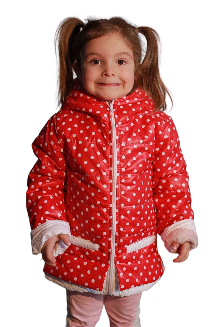 Весняна куртка дитяча для дівчинки зріст 110-128