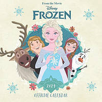 Календар Disney Frozen 2024 (Square Wall Calendar)