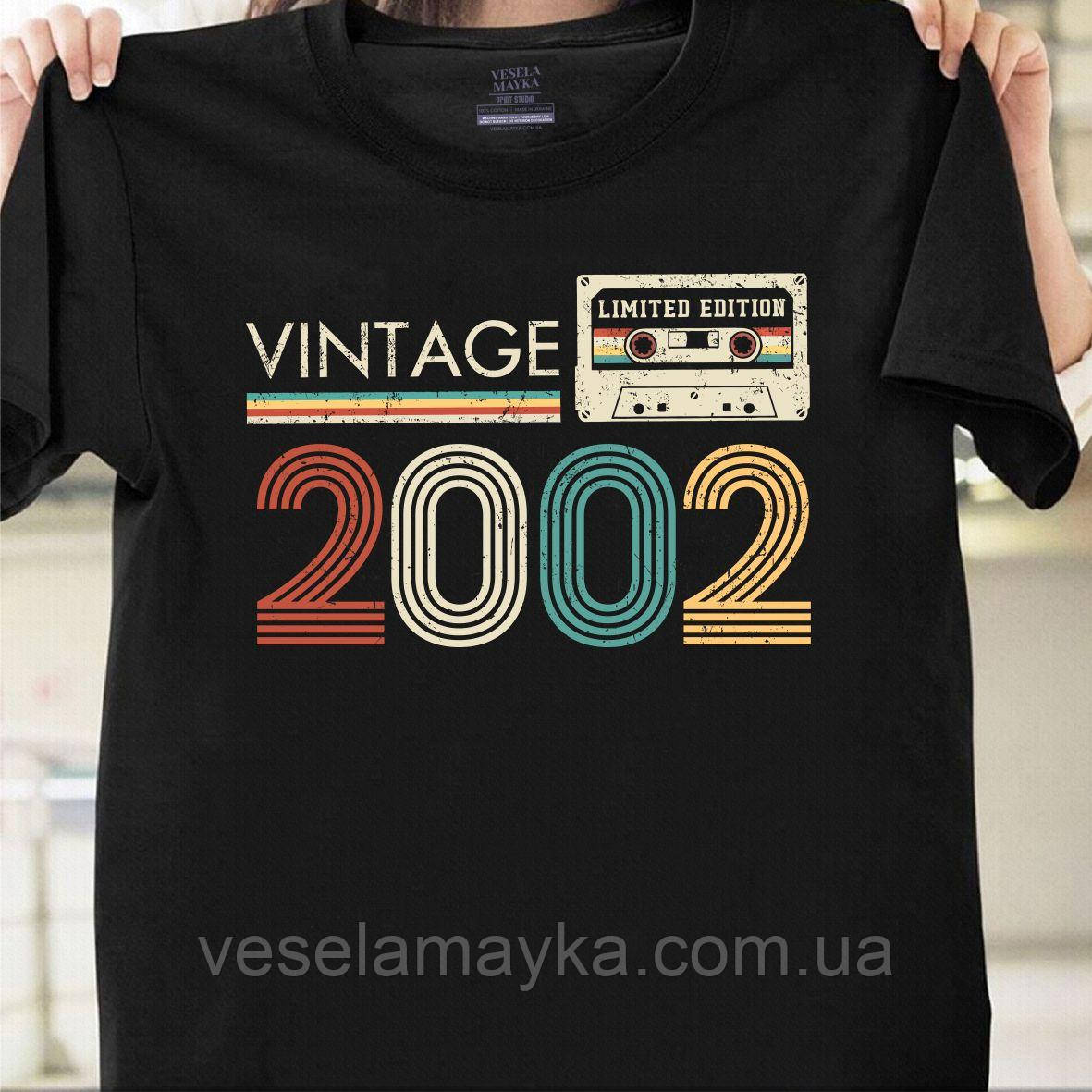 Футболка Vintage 2002 (Limited edition)