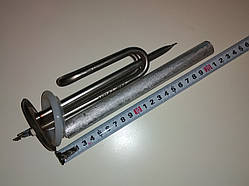 Тен для бойлера Grunhelm у зборі неіржавка сталь 1.5 кВт. / 220 В./ Ø-62 мм. виробник Україна