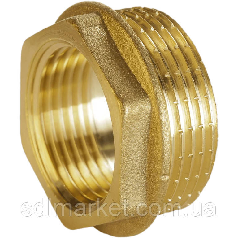 Футорка латунь 1 1 1/4 Наручна х 1 Внутрішня А0712А