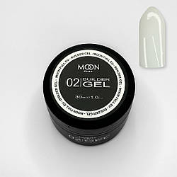 Moon Full Builder Gel №02 білий 30 мл