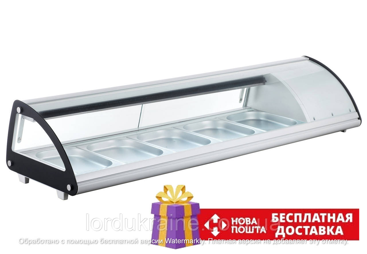 Вітрини для суші GoodFood RTS103L біла GN 1Ї2-5 шт