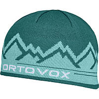 Шапка Ortovox Peak Beanie pacific green бирюзовая