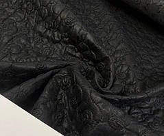 Плащова стьобана тканина колір чорний (140 см) для виготовлення рюкзаків, сумок, курток, спальних мішків