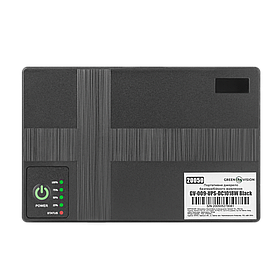 Портативне джерело безперебійного живлення GreenVision GV-009-UPS-DC1018W Black